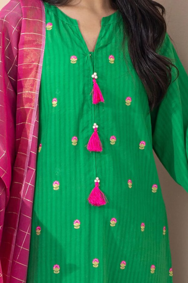 Embroidered Shirt Shalwar Dupatta - Image 3