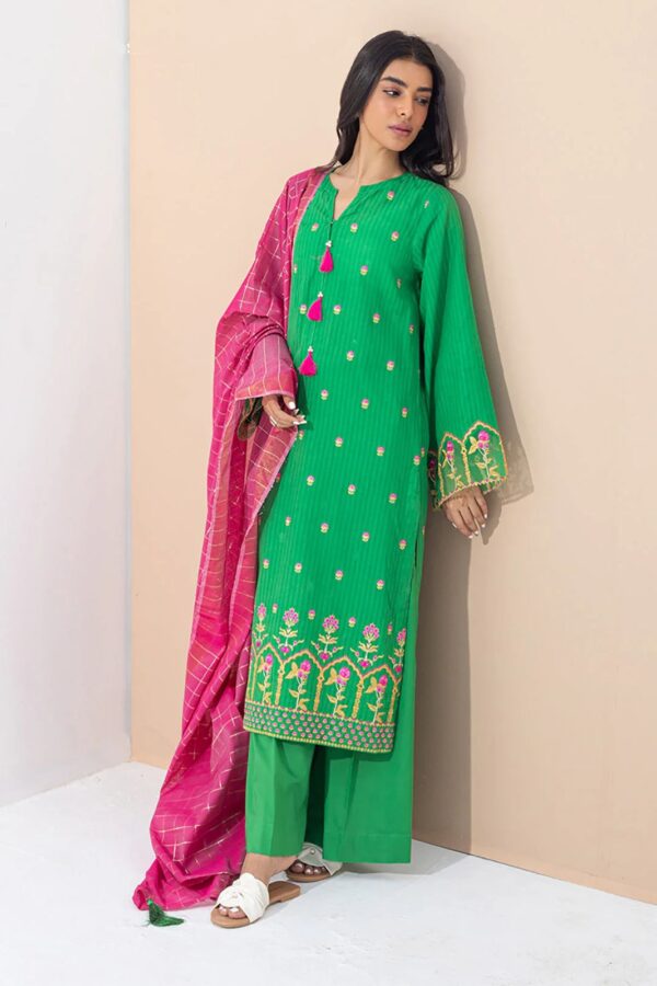 Embroidered Shirt Shalwar Dupatta - Image 4