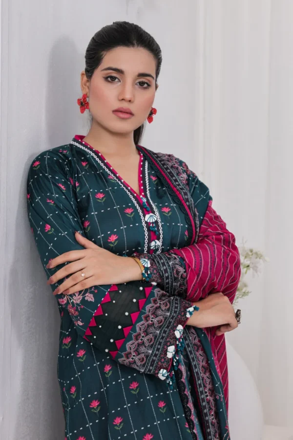 Digital Printed Lawn Unstitched - Image 2