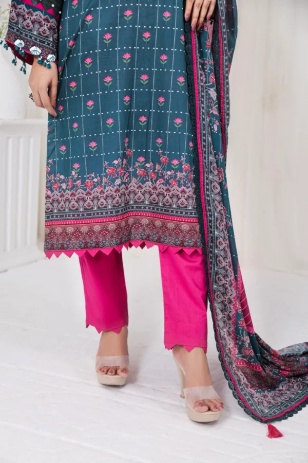 Digital Printed Lawn Unstitched - Image 7