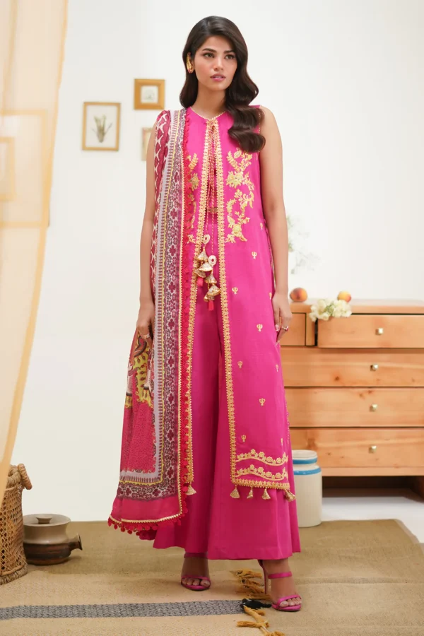 Embroidered Shirt Shalwar Dupatta