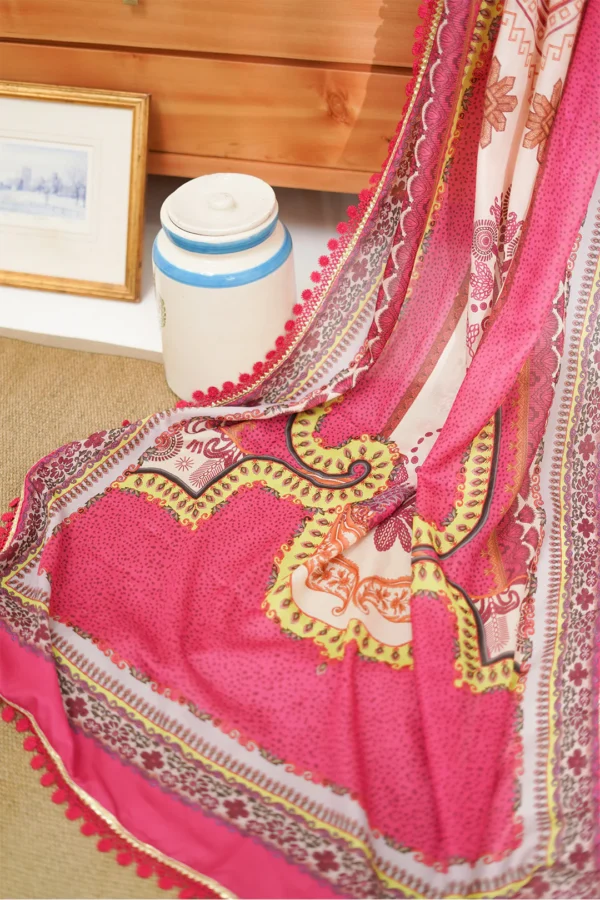 Embroidered Shirt Shalwar Dupatta - Image 6