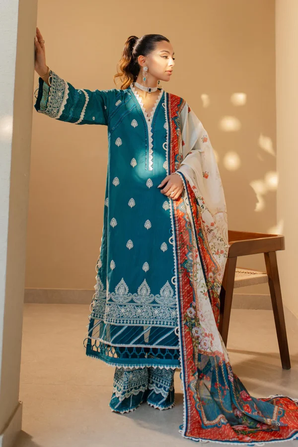 Embroidered Shirt Shalwar Dupatta