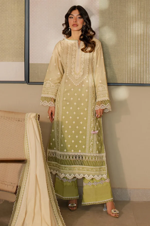 Embroidered Shirt Shalwar Dupatta