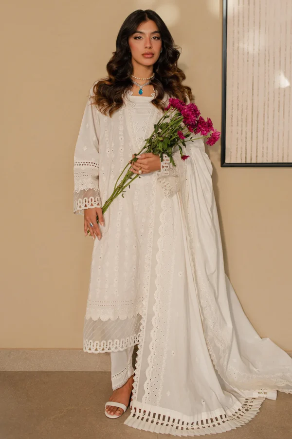 Embroidered Shirt Shalwar Dupatta - Image 2