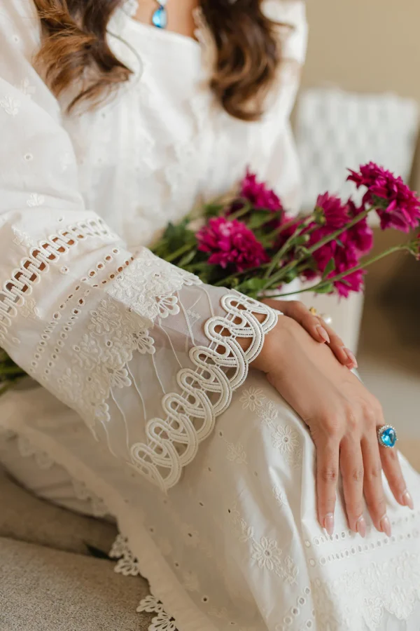 Embroidered Shirt Shalwar Dupatta - Image 7