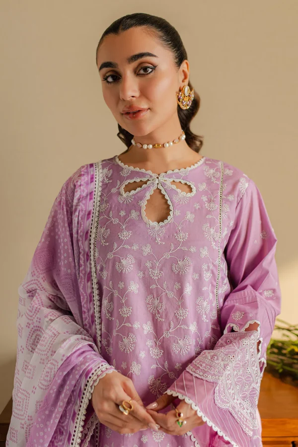Embroidered Shirt Shalwar Dupatta - Image 7