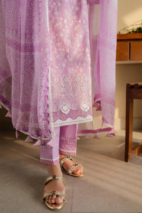 Embroidered Shirt Shalwar Dupatta - Image 2