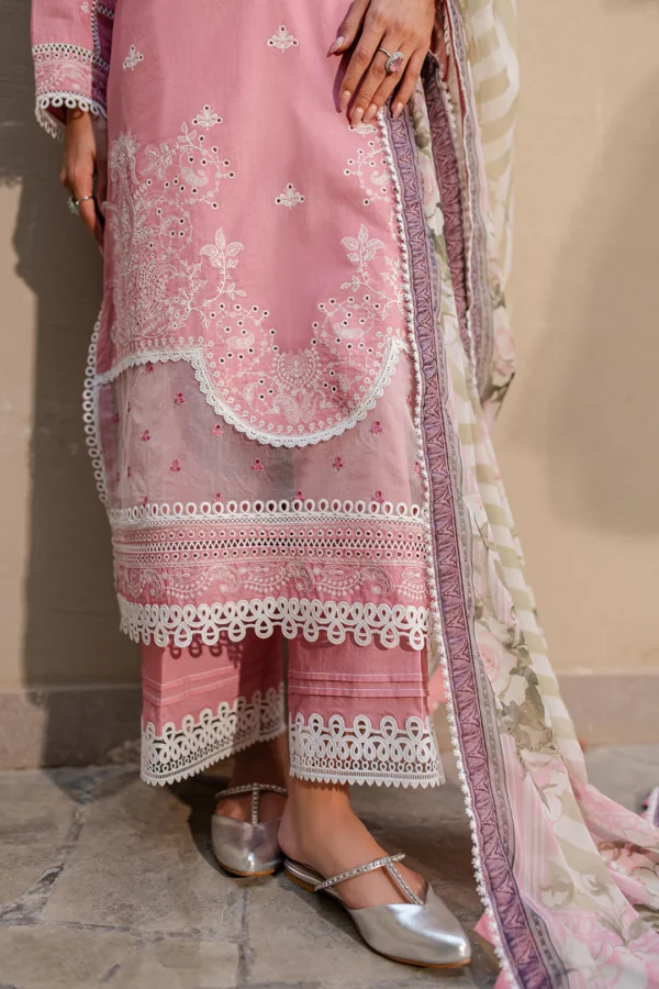 Embroidered Shirt Shalwar Dupatta - Image 4