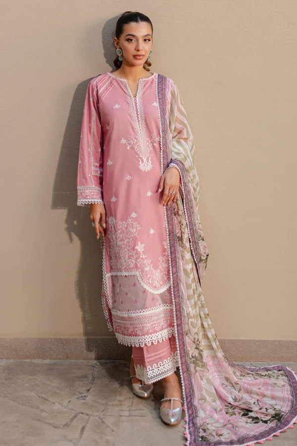 Embroidered Shirt Shalwar Dupatta - Image 6