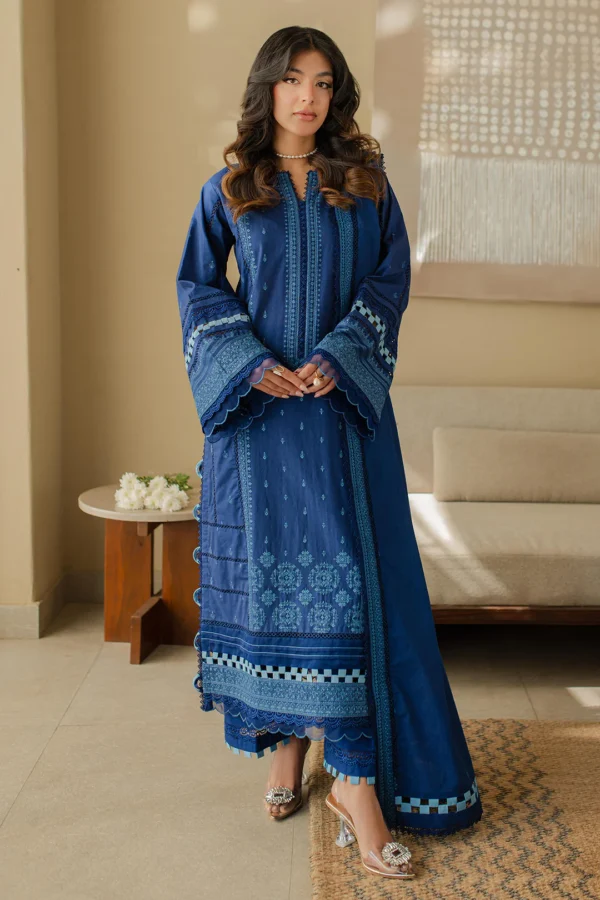Embroidered Shirt Shalwar Dupatta