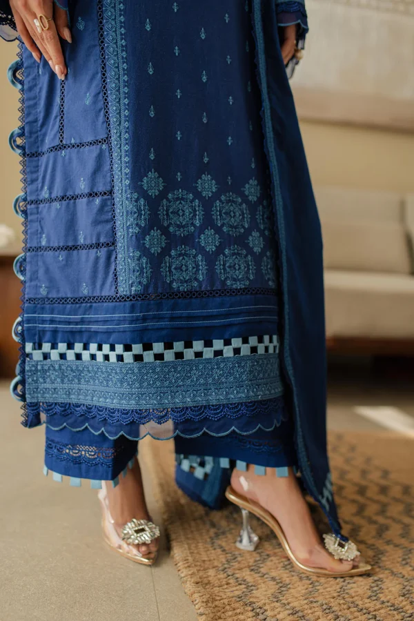 Embroidered Shirt Shalwar Dupatta - Image 4