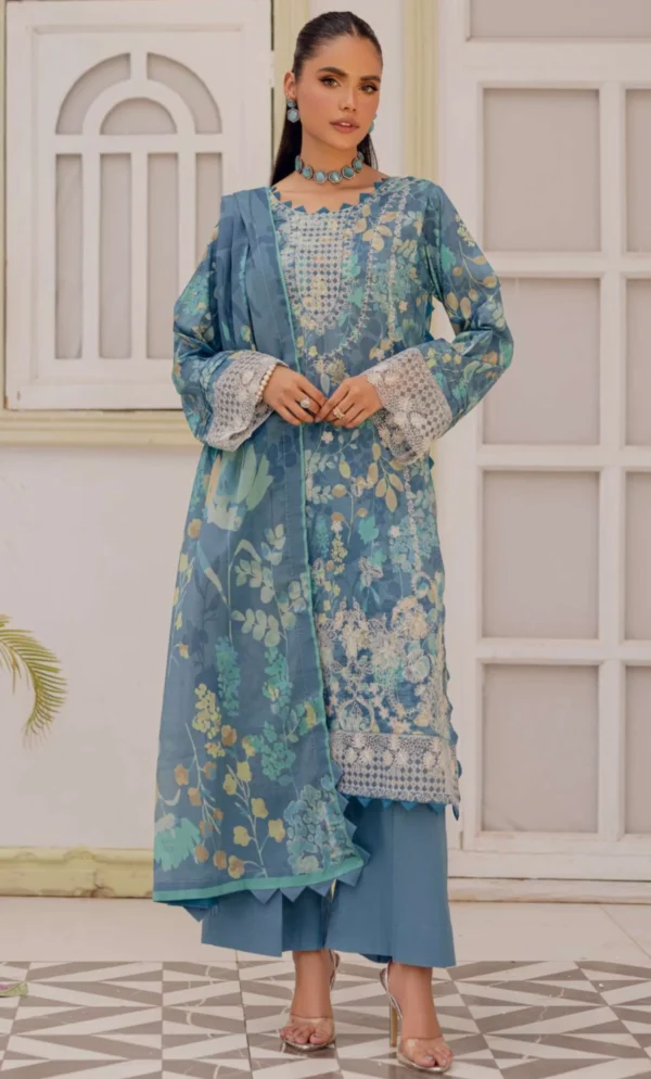 EMBROIDERED LAWN UNSTITCHED
