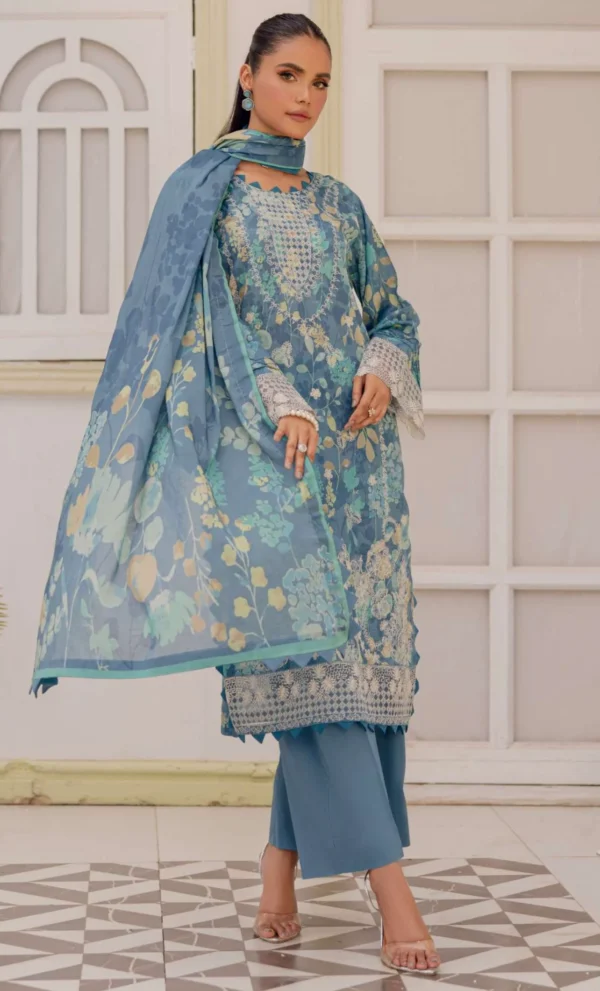 EMBROIDERED LAWN UNSTITCHED - Image 5