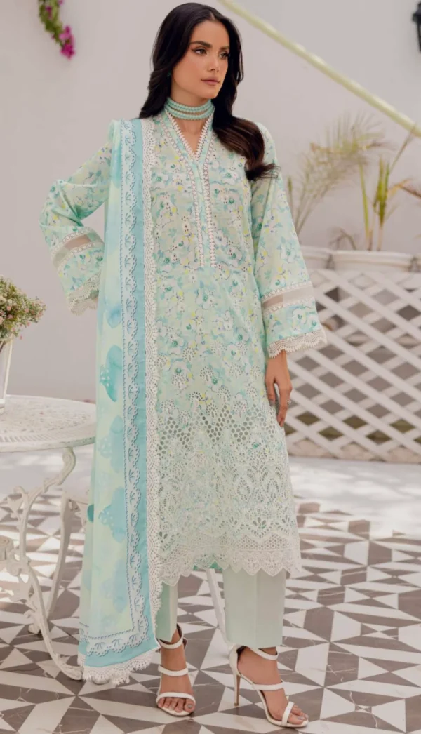 EMBROIDERED LAWN UNSTITCHED