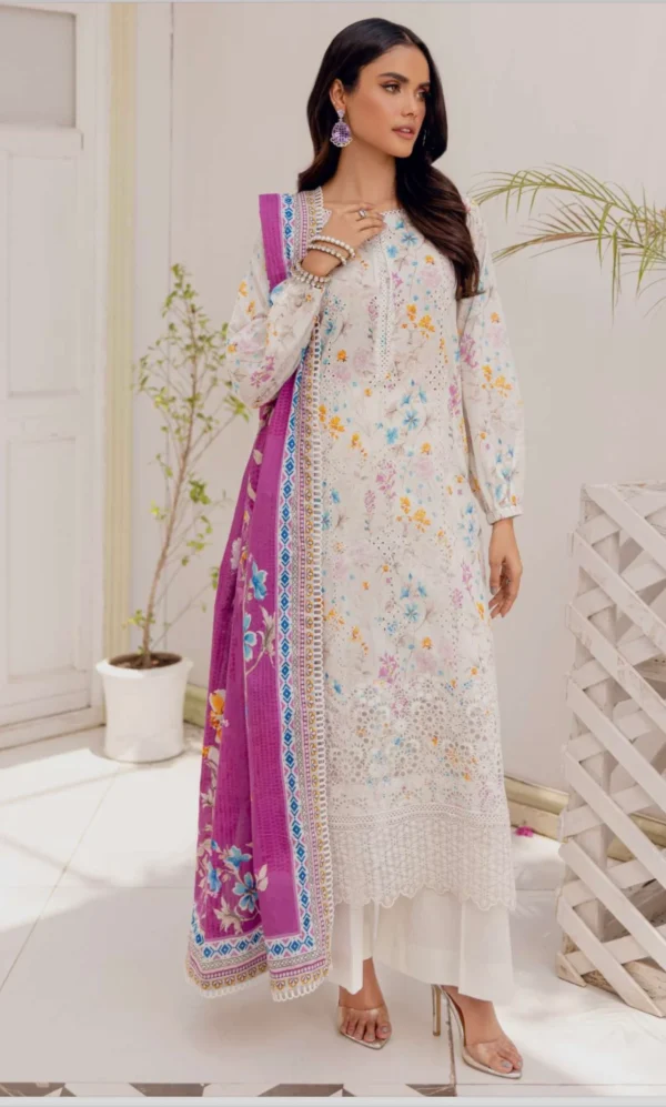 EMBROIDERED LAWN UNSTITCHED