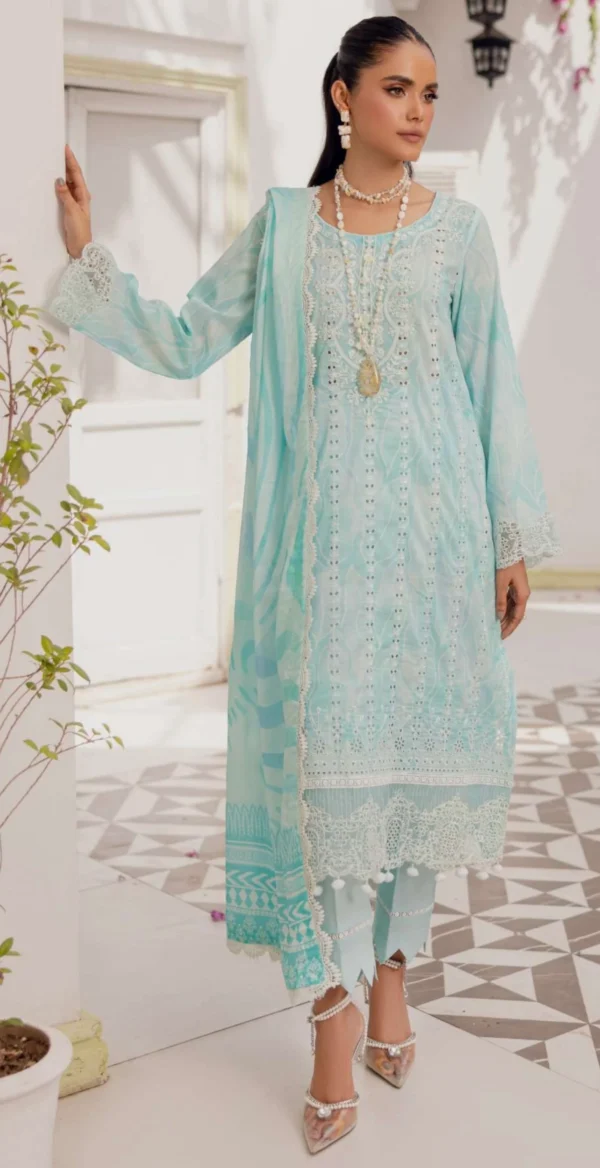 EMBROIDERED LAWN UNSTITCHED