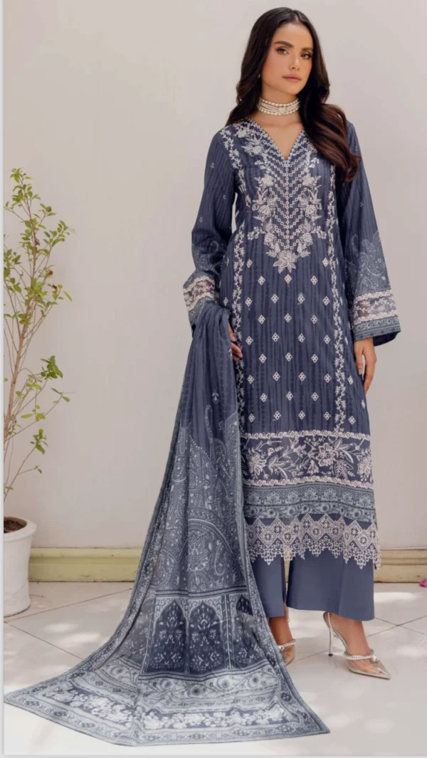 EMBROIDERED LAWN UNSTITCHED