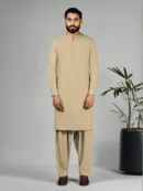Camel Latha Kameez Shalwar