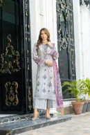 Chickenkari Embroidered Lawn