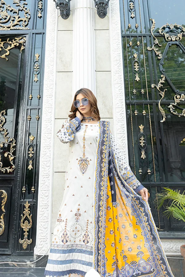 Chickenkari Embroidered Lawn - Image 7