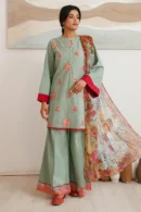 Embroidered Shirt Shalwar Dupatta