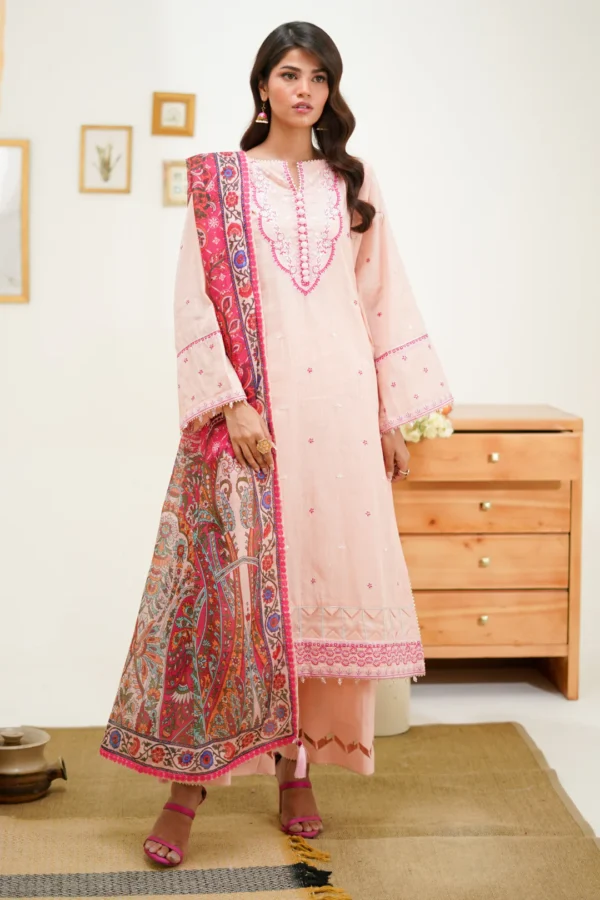 Embroidered Shirt Shalwar Dupatta