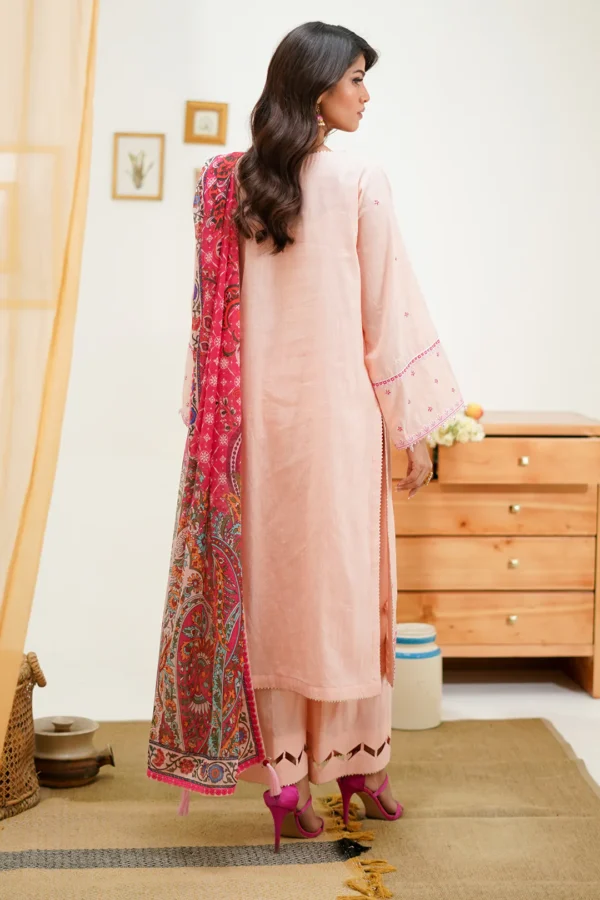 Embroidered Shirt Shalwar Dupatta - Image 2