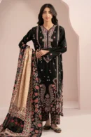 zellbury 3 piece Embroidered shirt shalwar dupatta