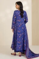 zellbury 3 piece printed Cotton shirt shalwar dupatta