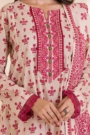 zellbury 3 piece printed Cotton shirt shalwar dupatta