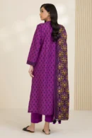 zellbury 3 piece printed Cotton shirt shalwar dupatta