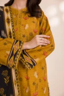 zellbury 3 piece printed Cotton shirt shalwar dupatta