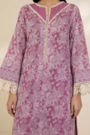 zellbury 3 piece printed Cotton shirt shalwar dupatta
