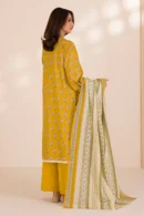 zellbury 3 piece printed Cotton shirt shalwar dupatta